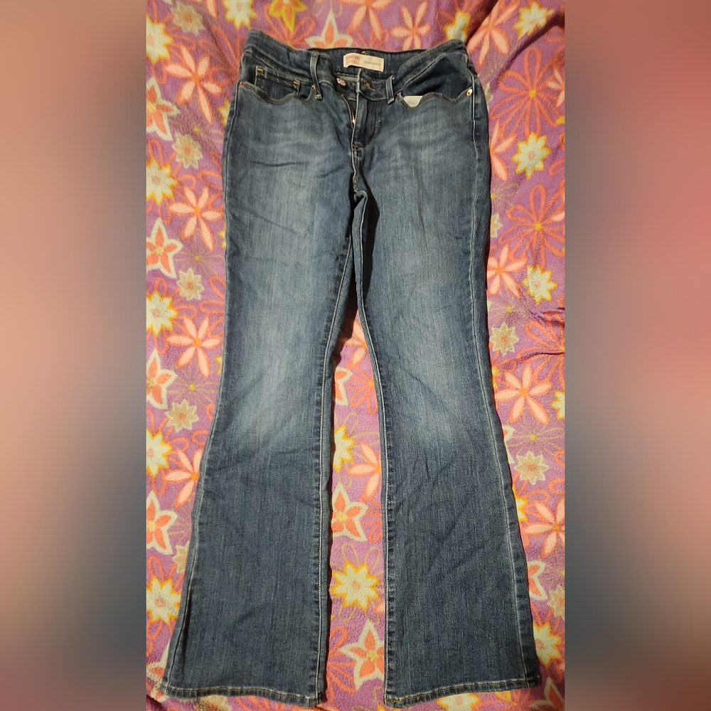 Midrise Bootcut Jeans